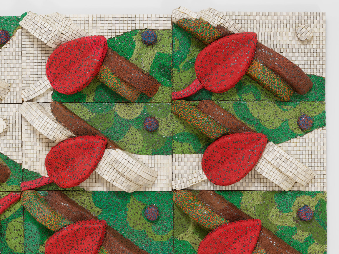 ELIAS SIME, Red Leaves, 2021