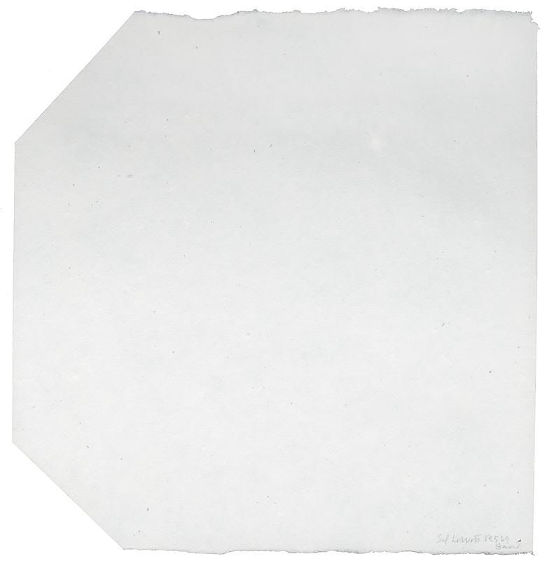 torn piece of plain paper
