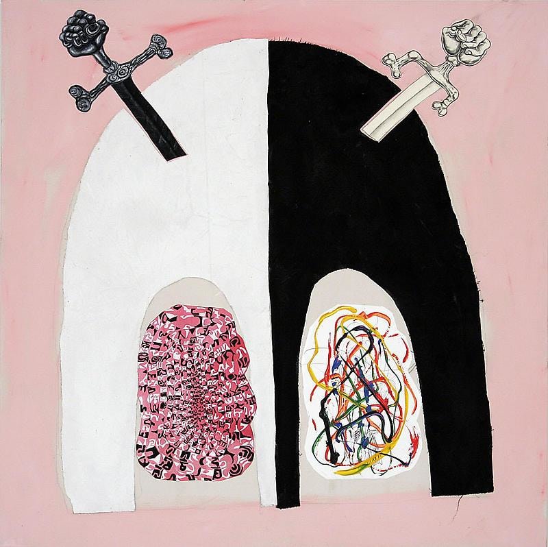 Image of TRENTON DOYLE HANCOCK's Crest of Civil Unrest, 2008