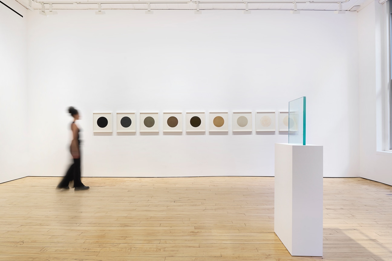 Installation view, Katie Paterson,&nbsp;There is another sky, James Cohan, 52 Walker St, New York, NY, January 10 - February 22, 2025.