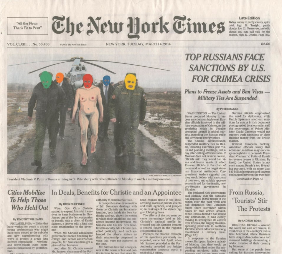 Image of FRED TOMASELLI's&nbsp;Mar. 4, 2014,&nbsp;2014