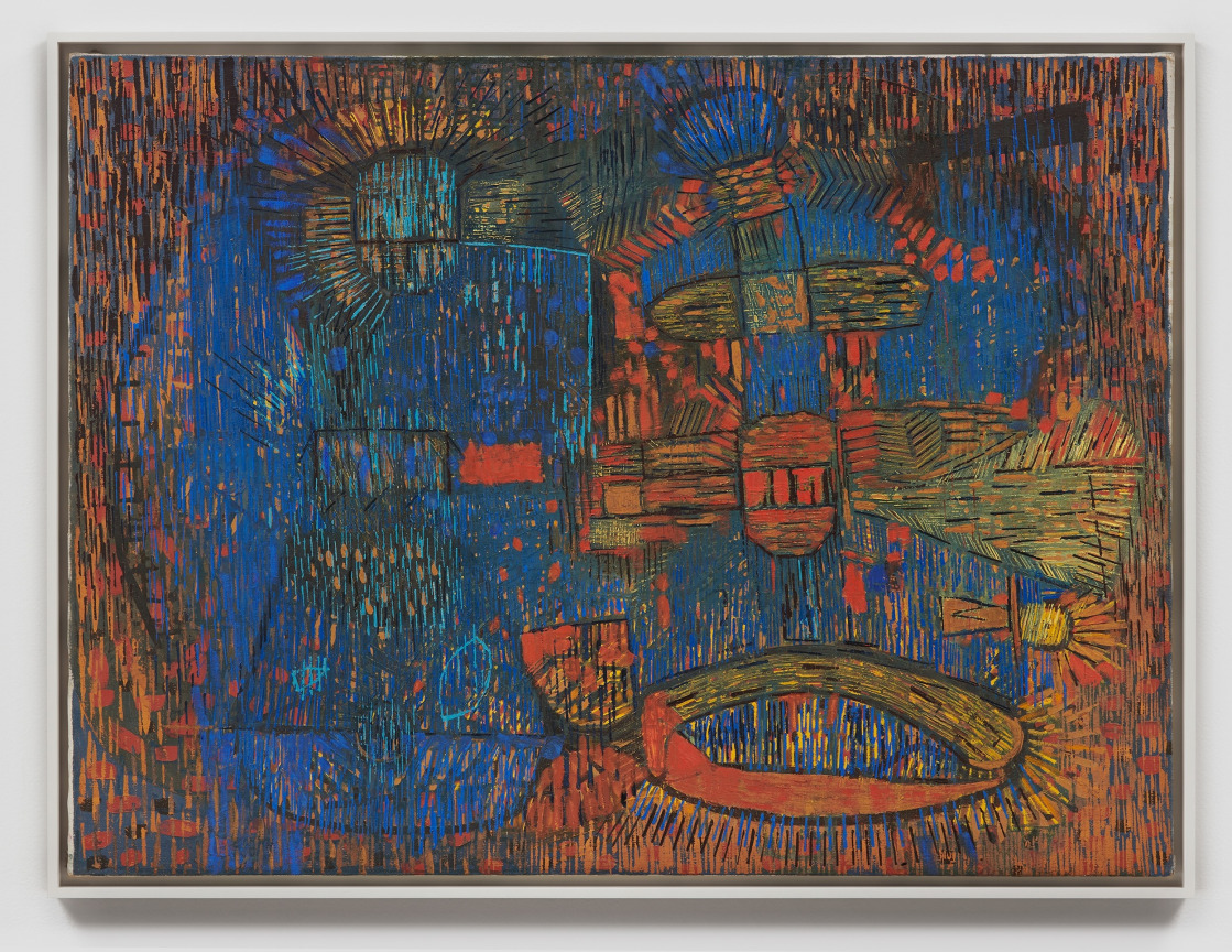 image of lee mullican's Untitled, 1949