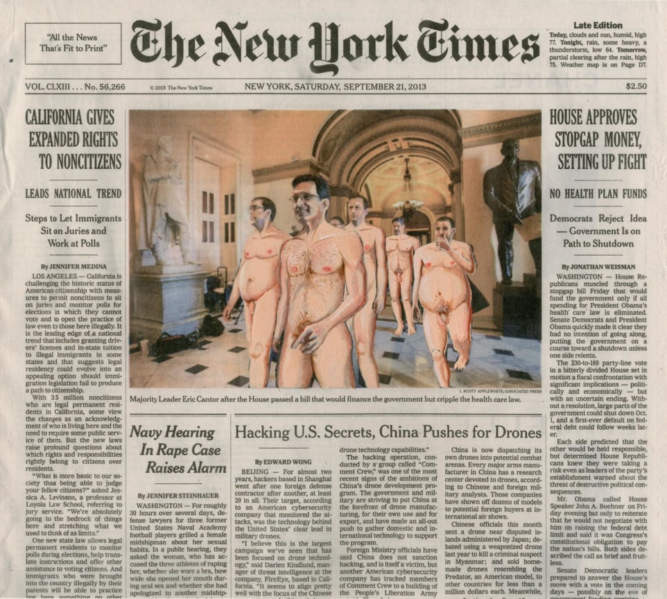 Image of FRED TOMASELLI's Sep. 21, 2013,&nbsp;2013