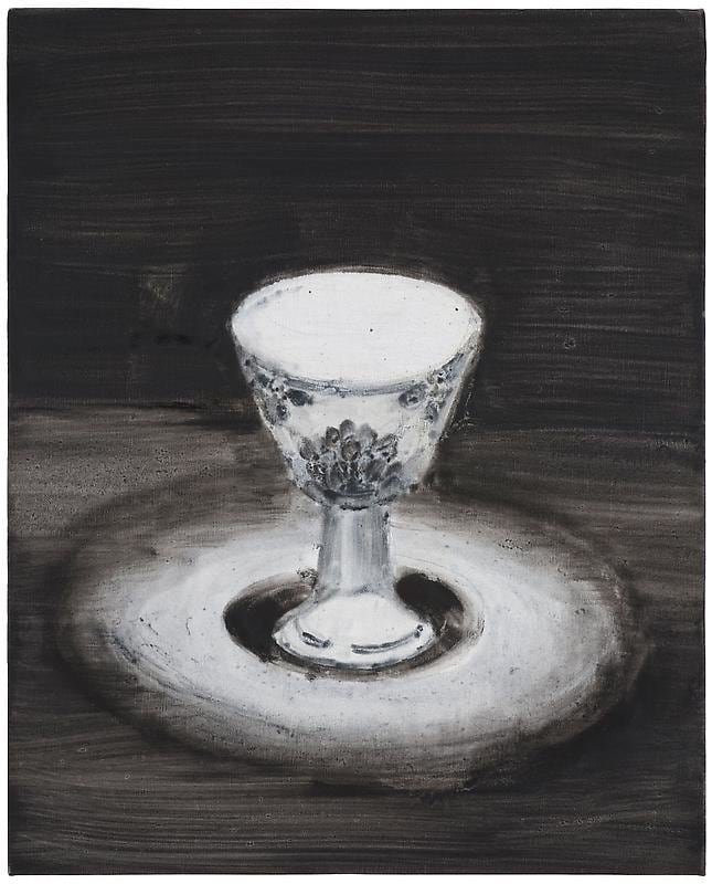 Image of SHI ZHIYING's&nbsp;Stem Cup with Lotus Medallions, 2013