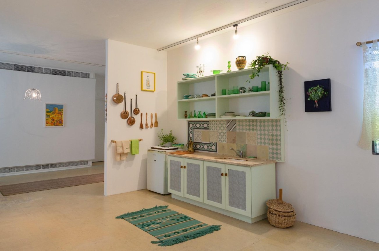 installation view of jordan nassar's The Sea Beneath Our Eyes September 21- November 16, 2019