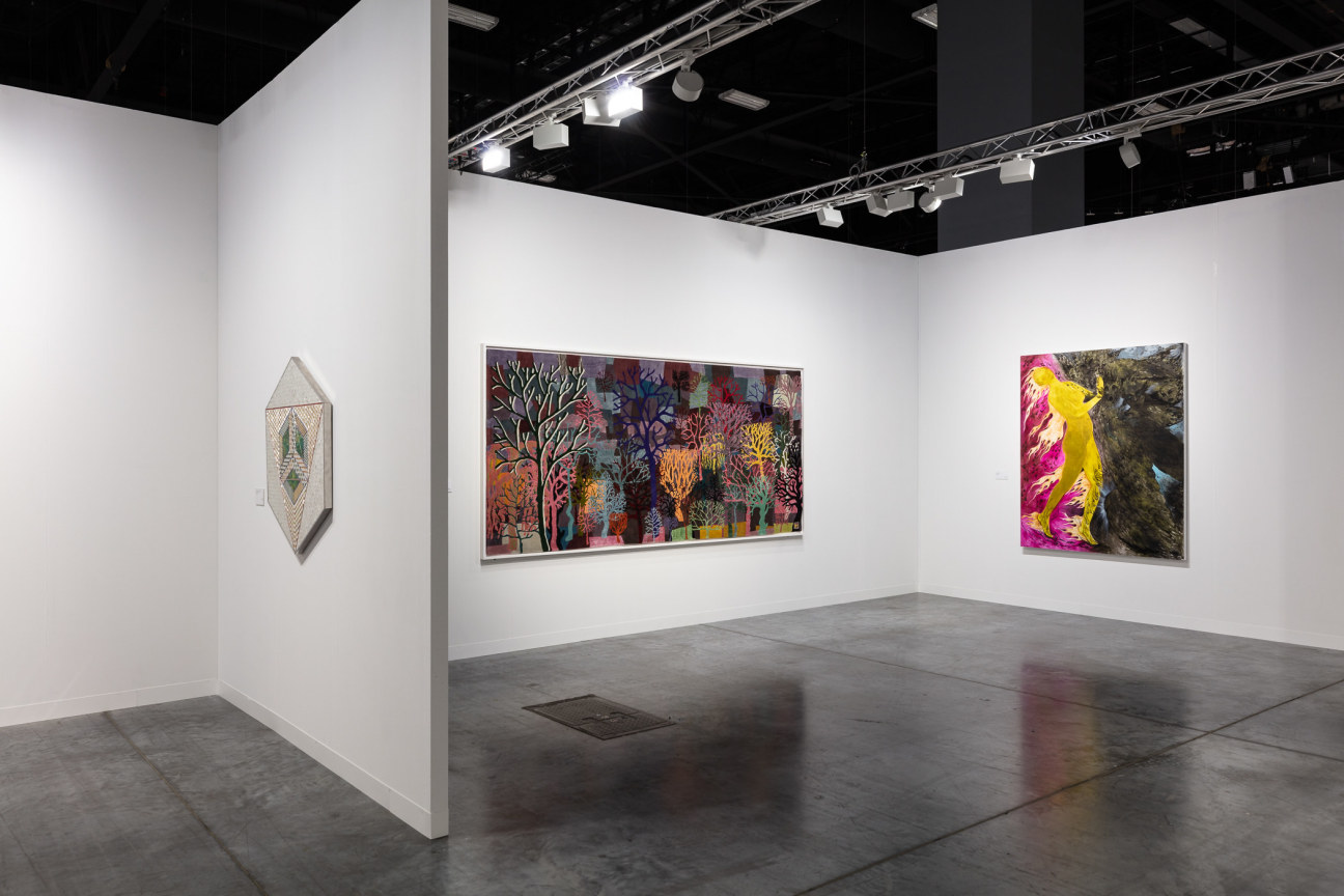 Installation view, James Cohan at Art Basel Miami Beach, Booth G20, Miami, FL, November 29 - December 3, 2022