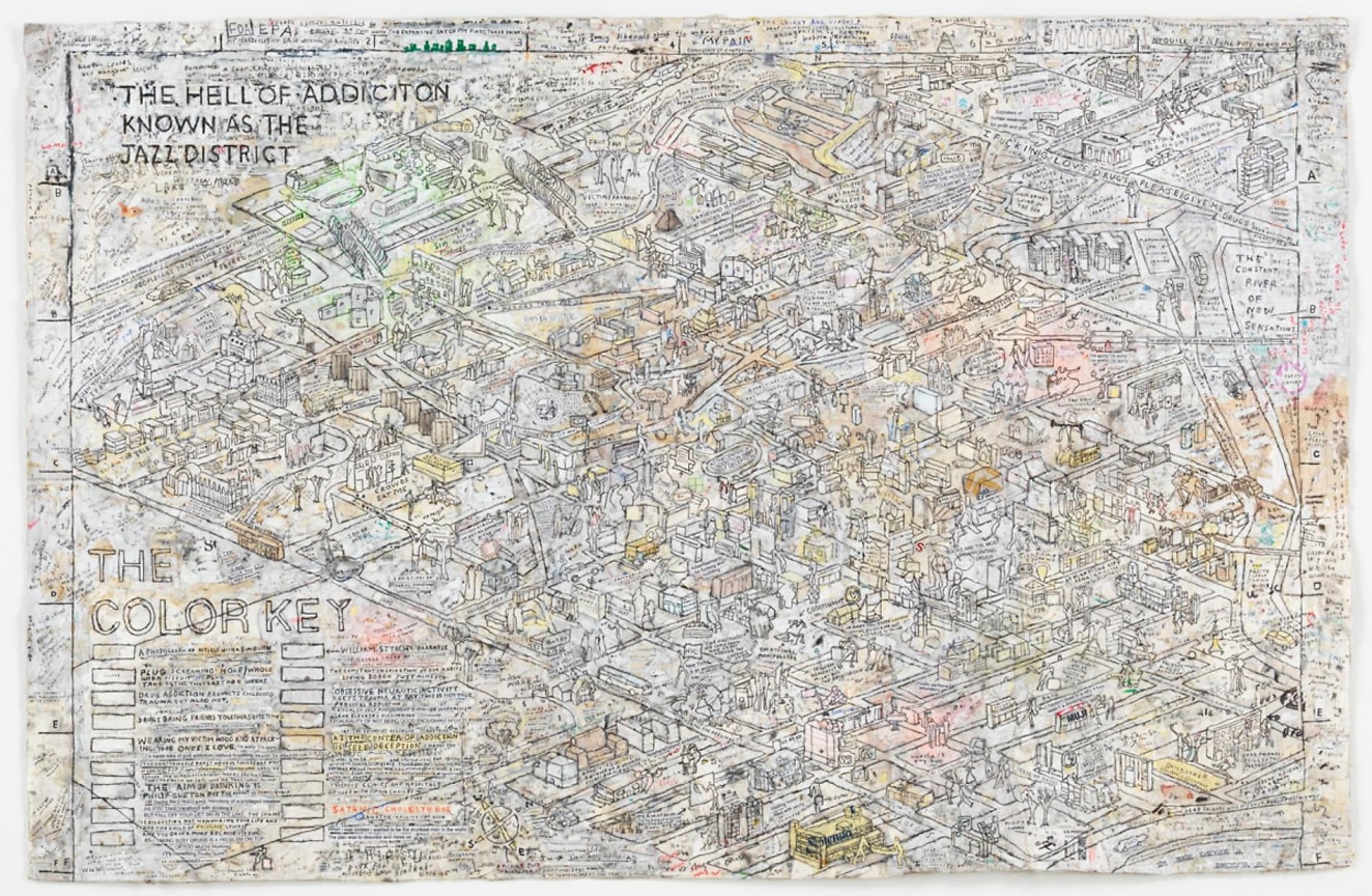 Image of SIMON EVANS's The Hell of Addiction (also known as the Jazz District), 2013