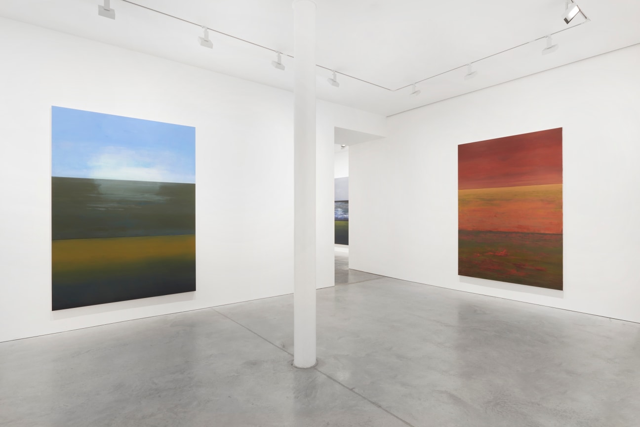 view of two paintings