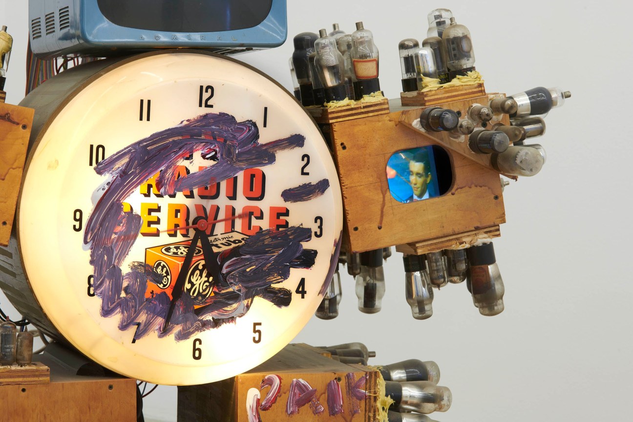 close up of an artwork