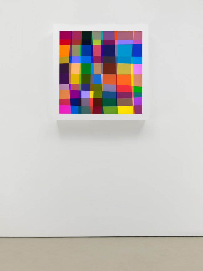 LED lightbox sculpture