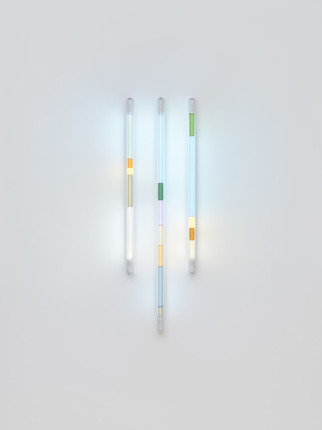 SPENCER FINCH, Haiku (First Snow, Woods, Winter), 2025