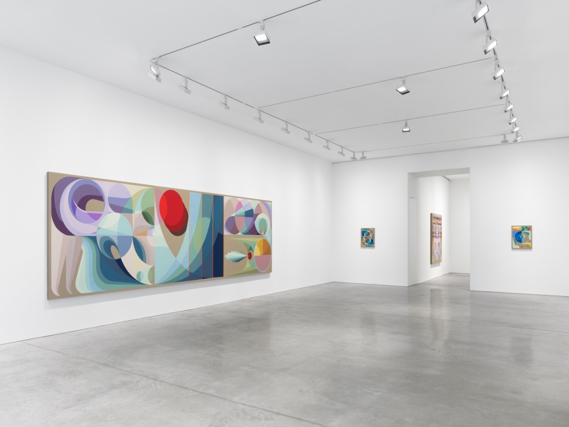 Installation view, Eamon Ore-Giron,&nbsp;Conversations with Snakes, Birds, and Stars,&nbsp;James Cohan, New York, NY, November 7 - December 20, 2025