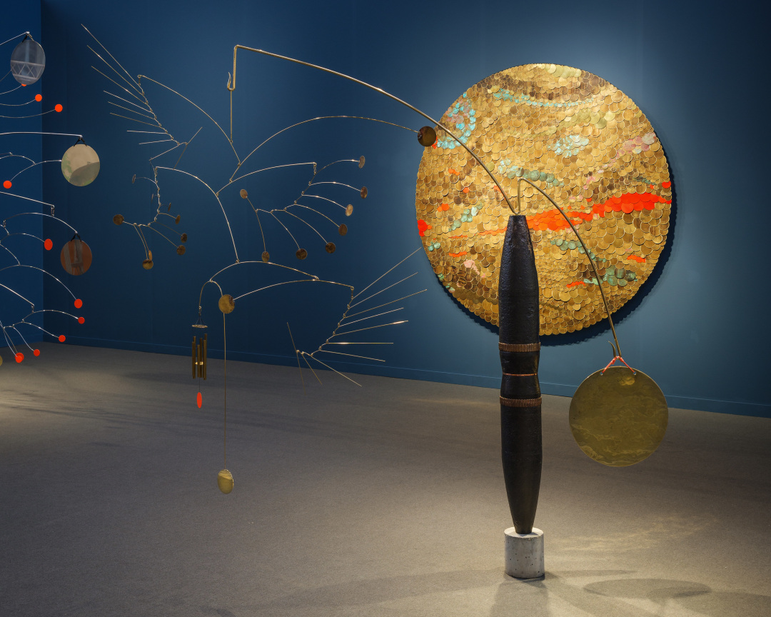 Installation view, James Cohan at Frieze New York, Booth B4, New York, NY, May 7 - 11, 2025.