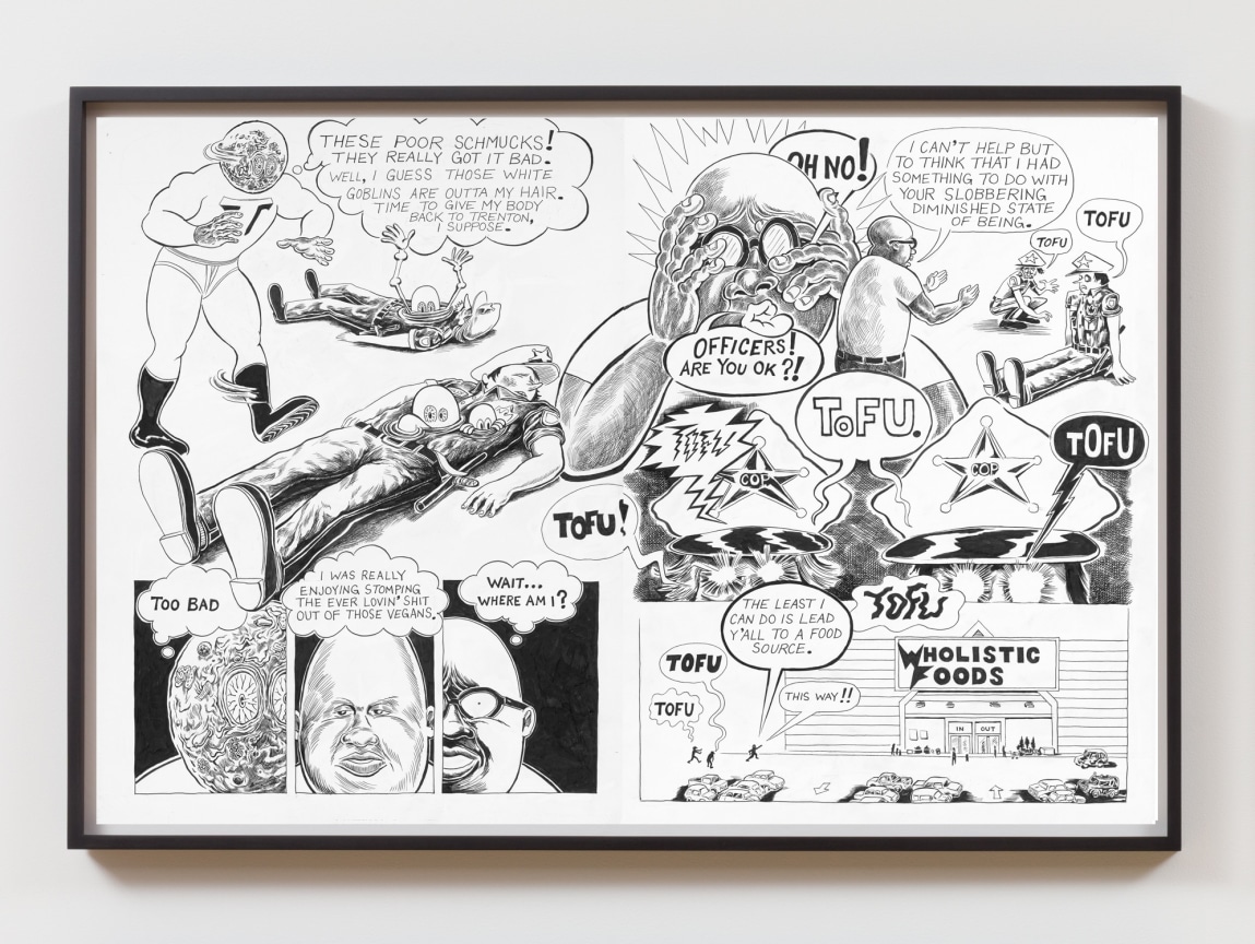 Image of TRENTON DOYLE HANCOCK's Trenton Doyle Hancock Presents The Moundverse, Chapter 2: Veganism, 2020