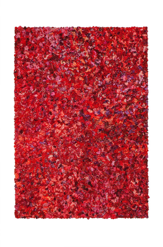 , XU ZHEN , Under Heaven - 3320NU0147, 2014, Oil on canvas, aluminum, 78 11/16 x 55 1/16 x 5 7/8 in. (200 x 140 x 15 cm). Produced by MadeIn Company.