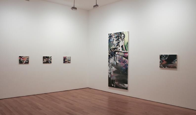 Installation view several artworks