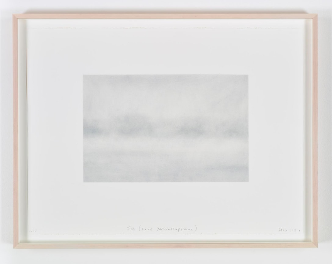 Image of SPENCER FINCH's Fog (Lake Wononscopomuc), 2016