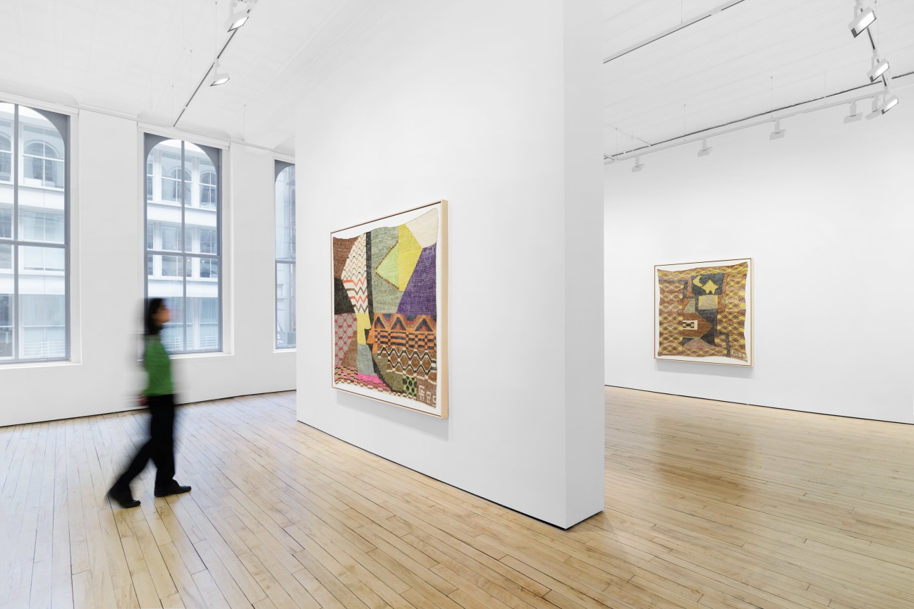 Installation view, Claudia Alarc&oacute;n &amp;amp; Sil&auml;t,&nbsp;James Cohan, 52 Walker Street, New York, NY, April 11 - May 10, 2025.
