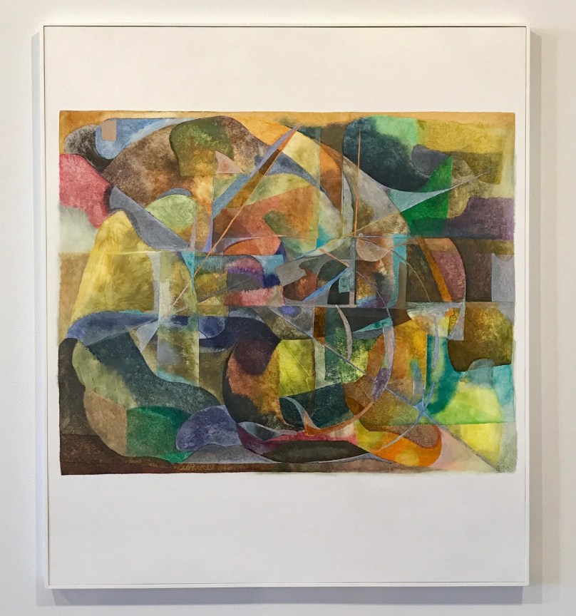 abstract, colorful shapes