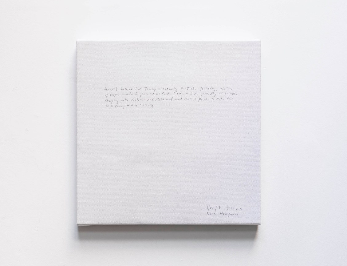 Image of BYRON KIM's Sunday Painting 1/22/17, 2017