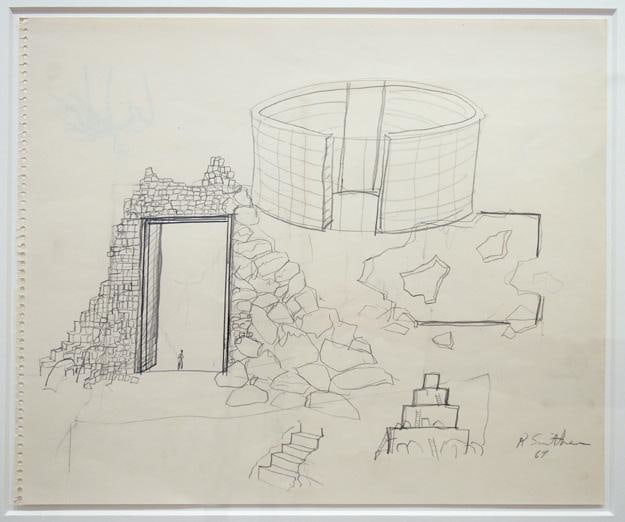 Image of Robert Smithson's Untitled (Outdoor Structure), 1969