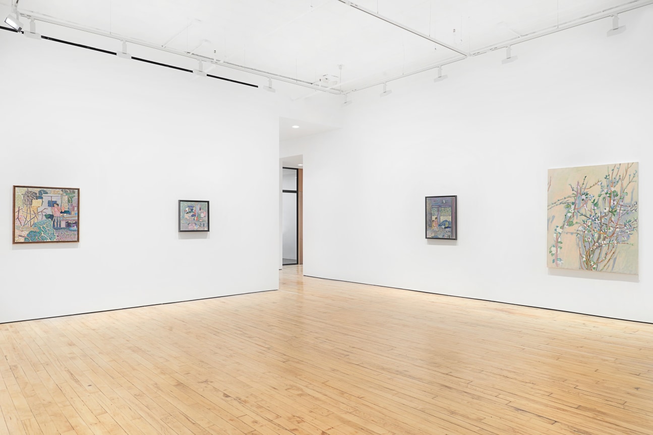 Installation view, Yun-Fei Ji, The Sunflower Turned Its Back, James Cohan, 52 Walker Street, November 17, 2022 - January 7, 2023