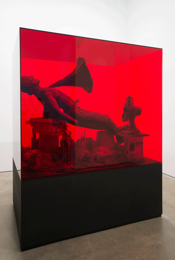 installation view of an artwork