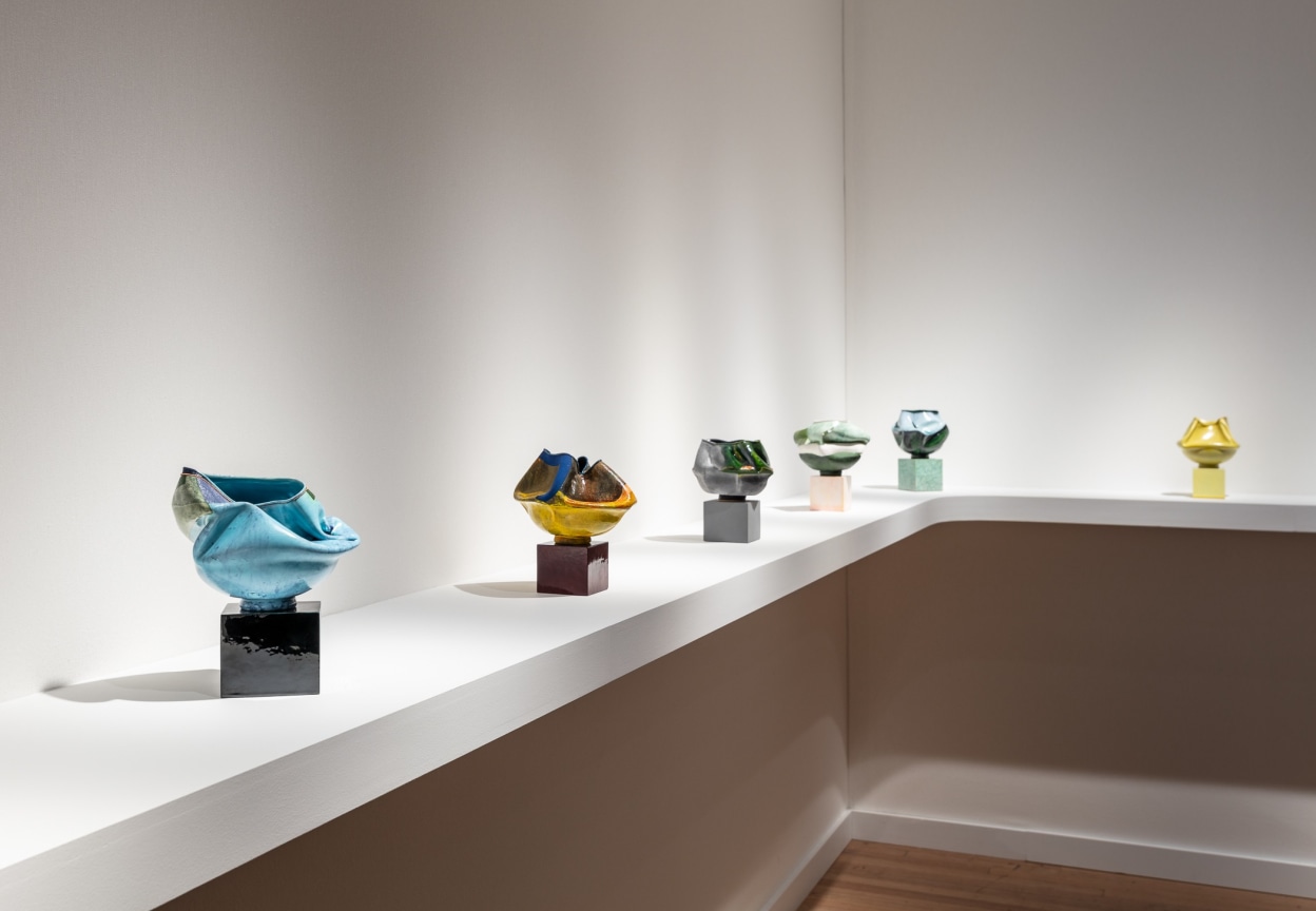 Installation View, Kathy Butterly at ADAA: The Art Show, Park Avenue Armory, New York, NY, November 1-5, 2023. Photo by Silvia Ros.