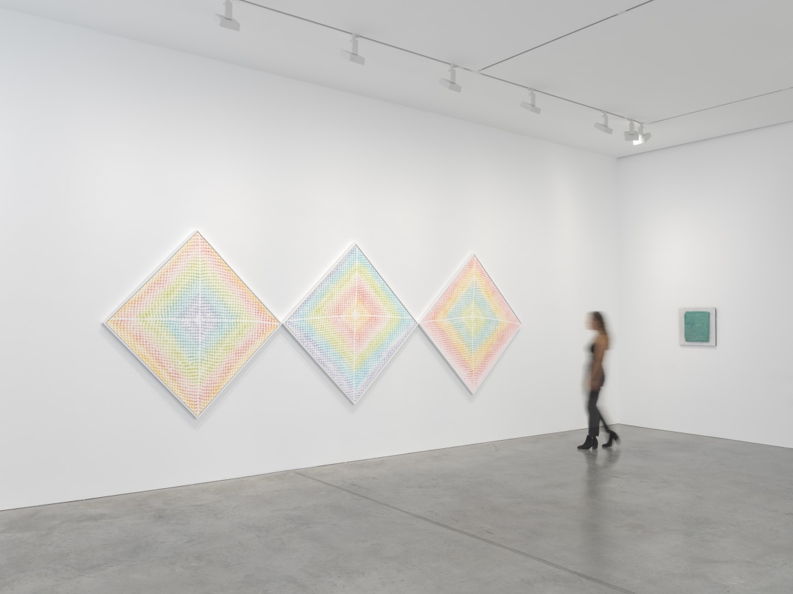 Installation view, Michelle Grabner,&nbsp;James Cohan, 48 Walker Street, NY, June 28 - July 28, 2023