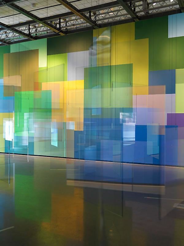 Installation View: Spencer Finch, Painting Air.