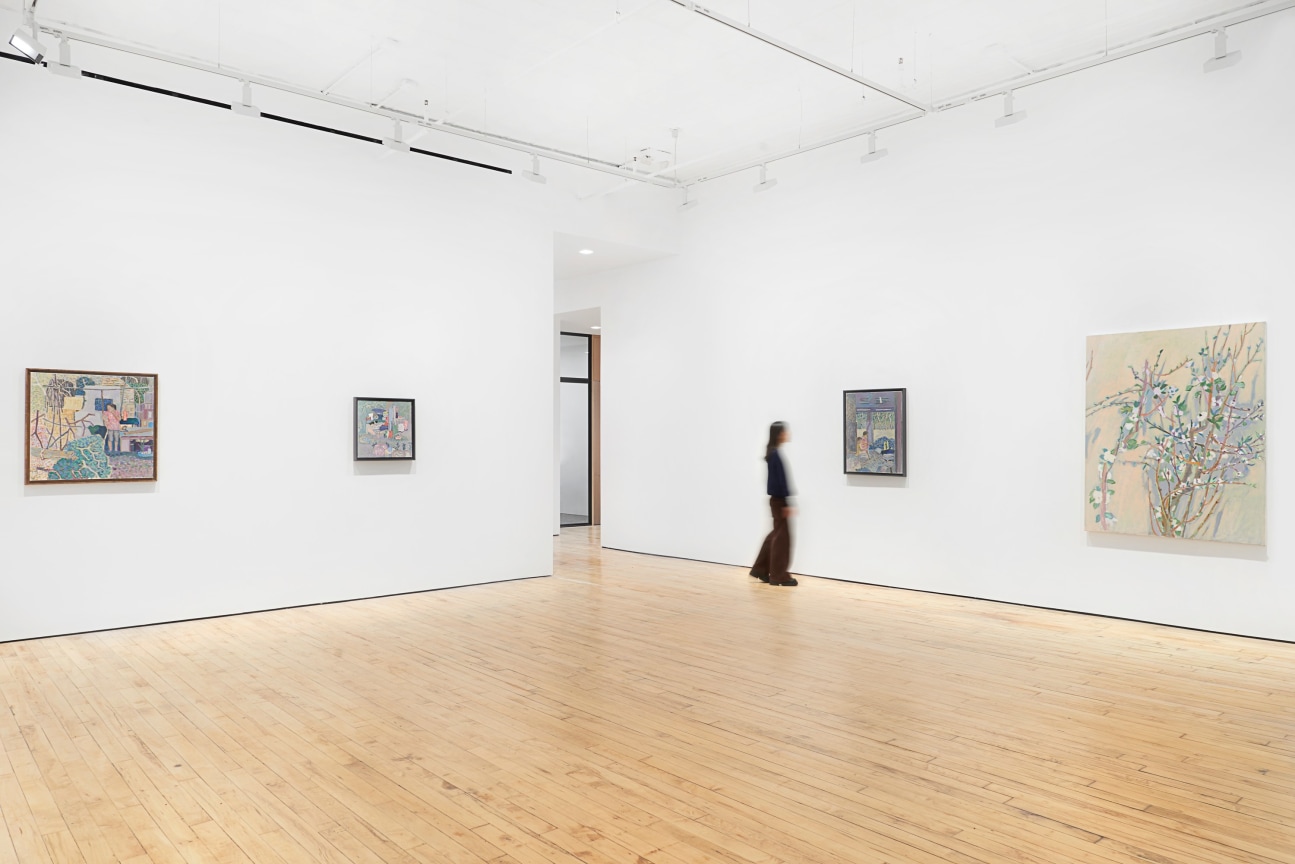 Installation view, Yun-Fei Ji, The Sunflower Turned Its Back, James Cohan, 52 Walker Street, November 17, 2022 - January 7, 2023