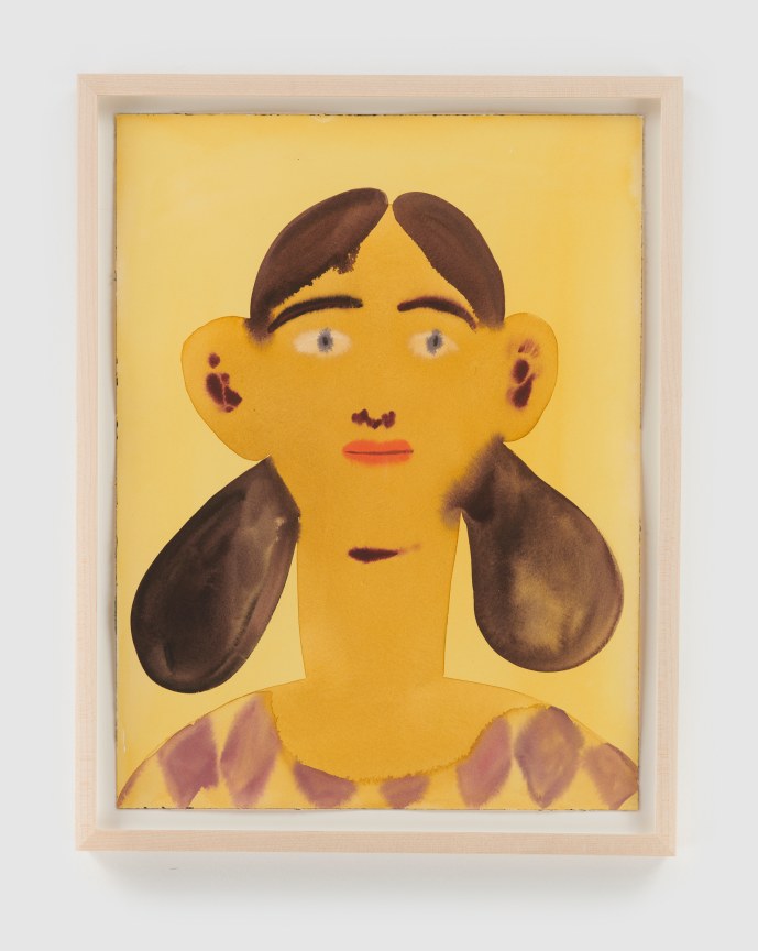 GRACE WEAVER Untitled (Portrait of a Girl), 2021