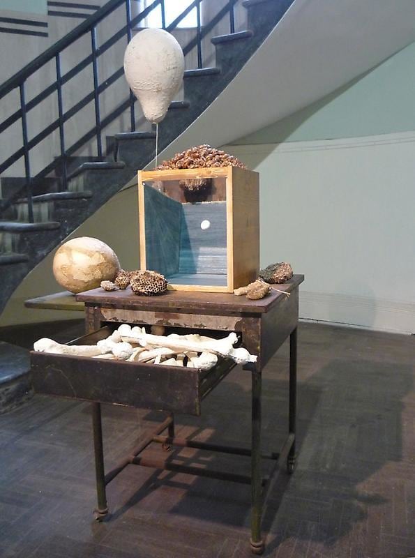 installation view of one artwork