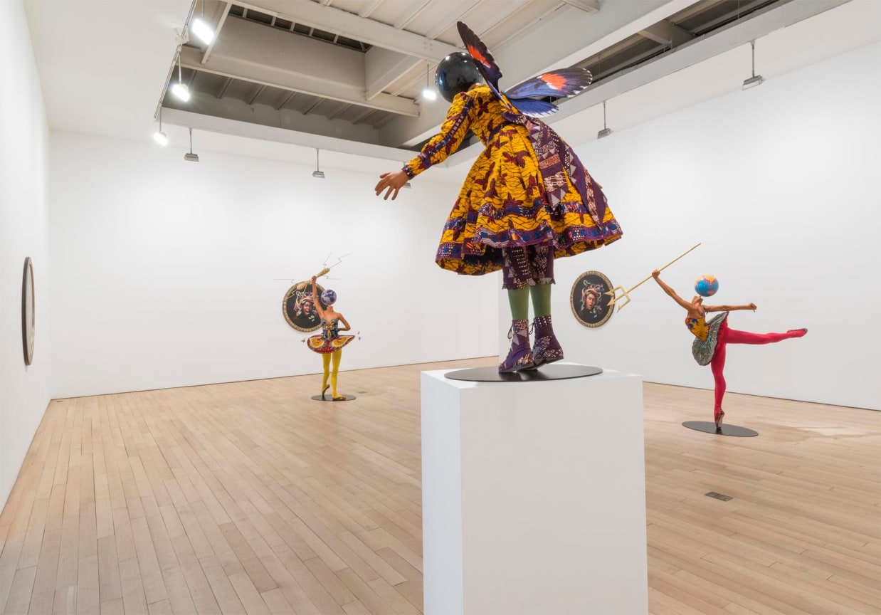 installation view of the exhibition