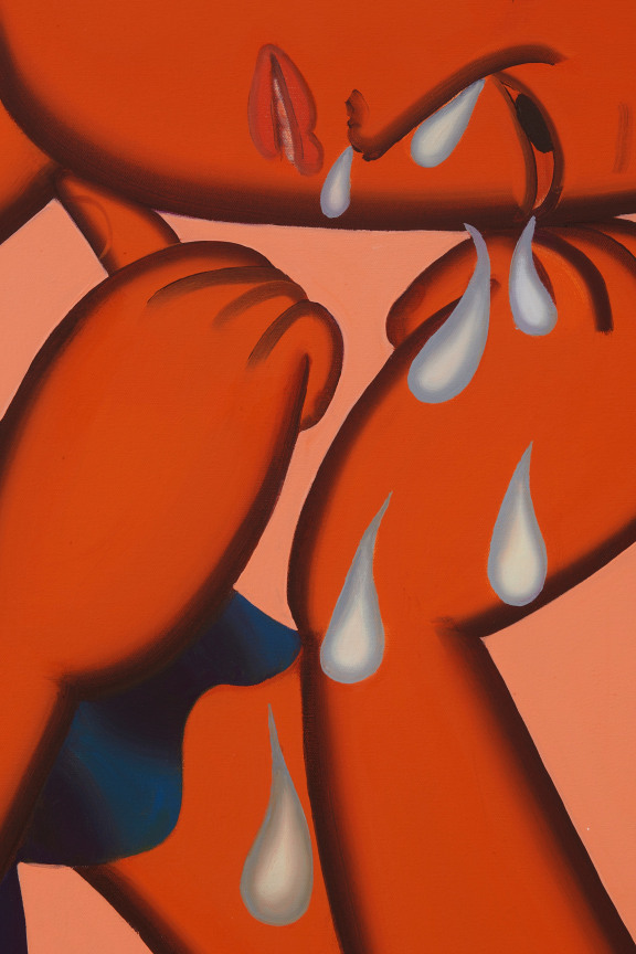 GRACE WEAVER Crying (II, Downwards), 2020