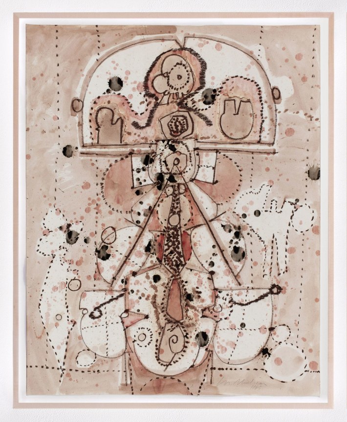 image of lee mullican's Untitled,&nbsp;1965