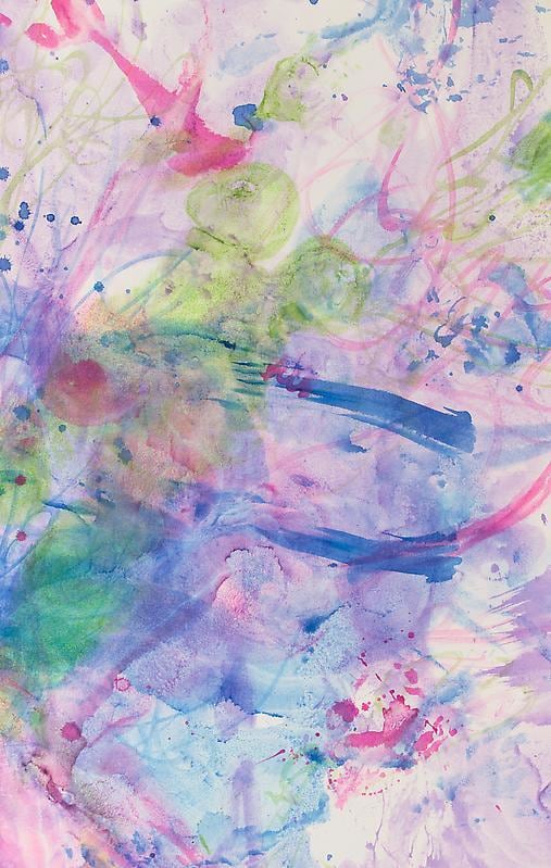 detail of abstract painting