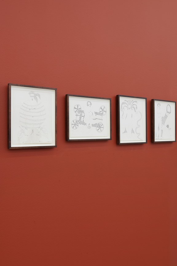 Installation view, Tecla Tofano: This Body of Mine, James Cohan, 291 Grand Street, New York, NY, November 9 - December 22, 2023.