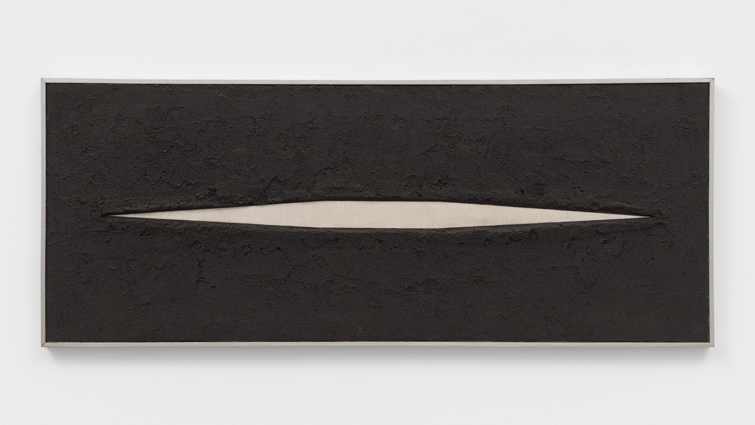 Acrylic with sand and mixed media on canvas