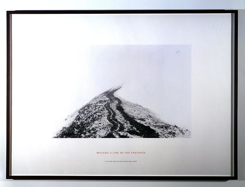 line created by walking that is parallel to preexisting footpath.