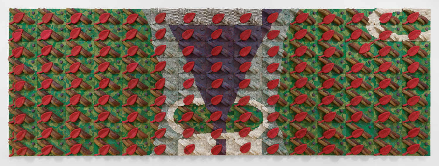 ELIAS SIME, Red Leaves, 2021
