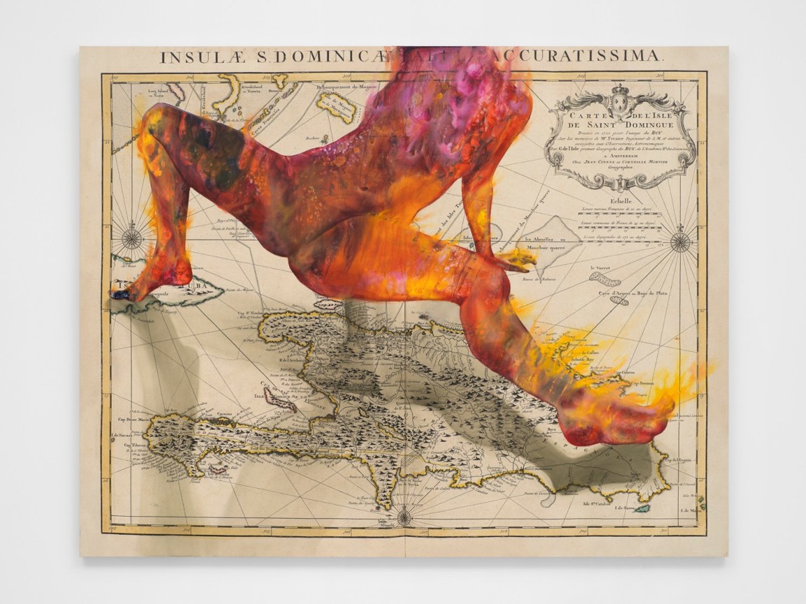 Oil and acrylic on archival printed canvas