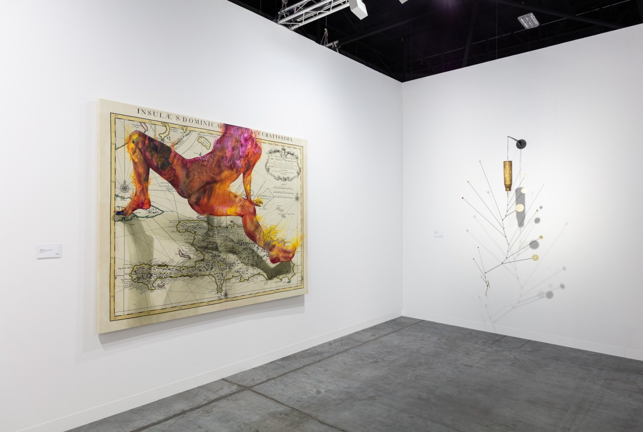 Installation view, James Cohan at Art Basel Miami Beach, Booth G20, Miami, FL, November 29 - December 3, 2022
