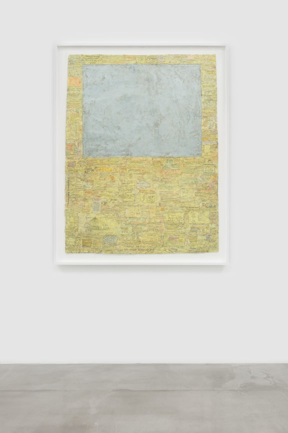 Installation view of SIMON EVANS's Relic, 2019