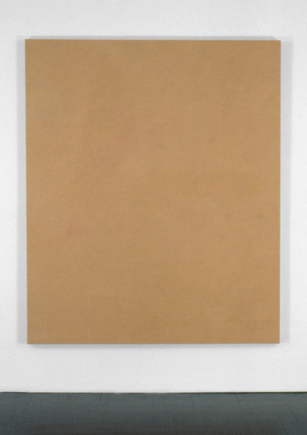 A painting of human skin color with an olive undertone