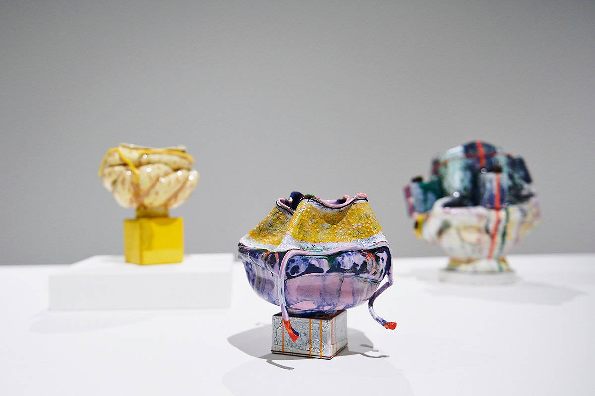 Installation view, Kathy Butterly,&nbsp;Out of one, many / Headscapes,&nbsp;Contemporary Art Museum St. Louis, MO,&nbsp;September 3, 2021 &ndash;&nbsp;February 13, 2022