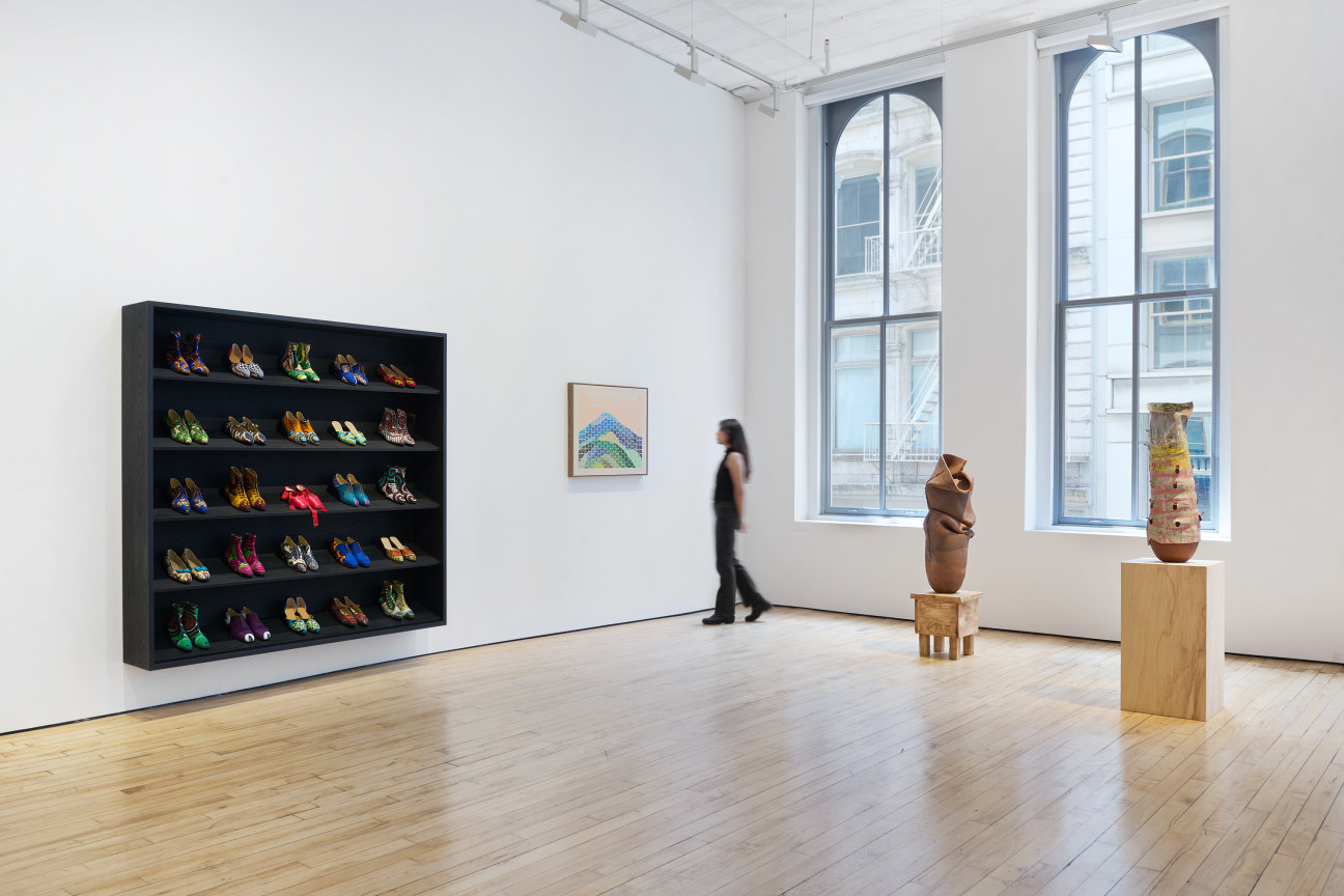 Installation view,&nbsp;All About 25,&nbsp;James Cohan, 52 Walker St, May 16 - July 25, 2025.