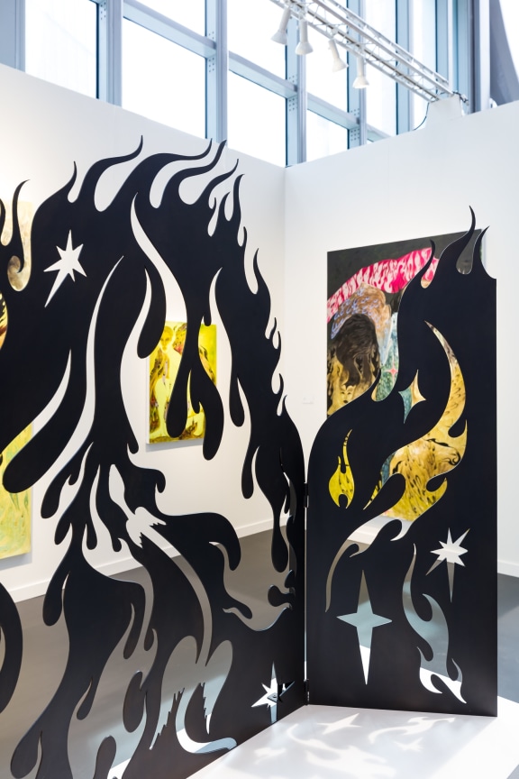 Installation View, James Cohan at Frieze New York, Booth B5, The Shed, New York, NY May 17&ndash;21