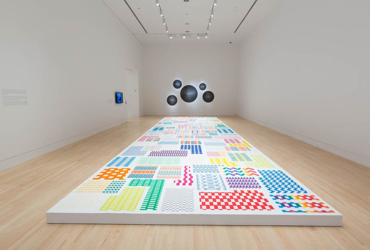 Installation view: Michelle Grabner: Weaving Life Into Art