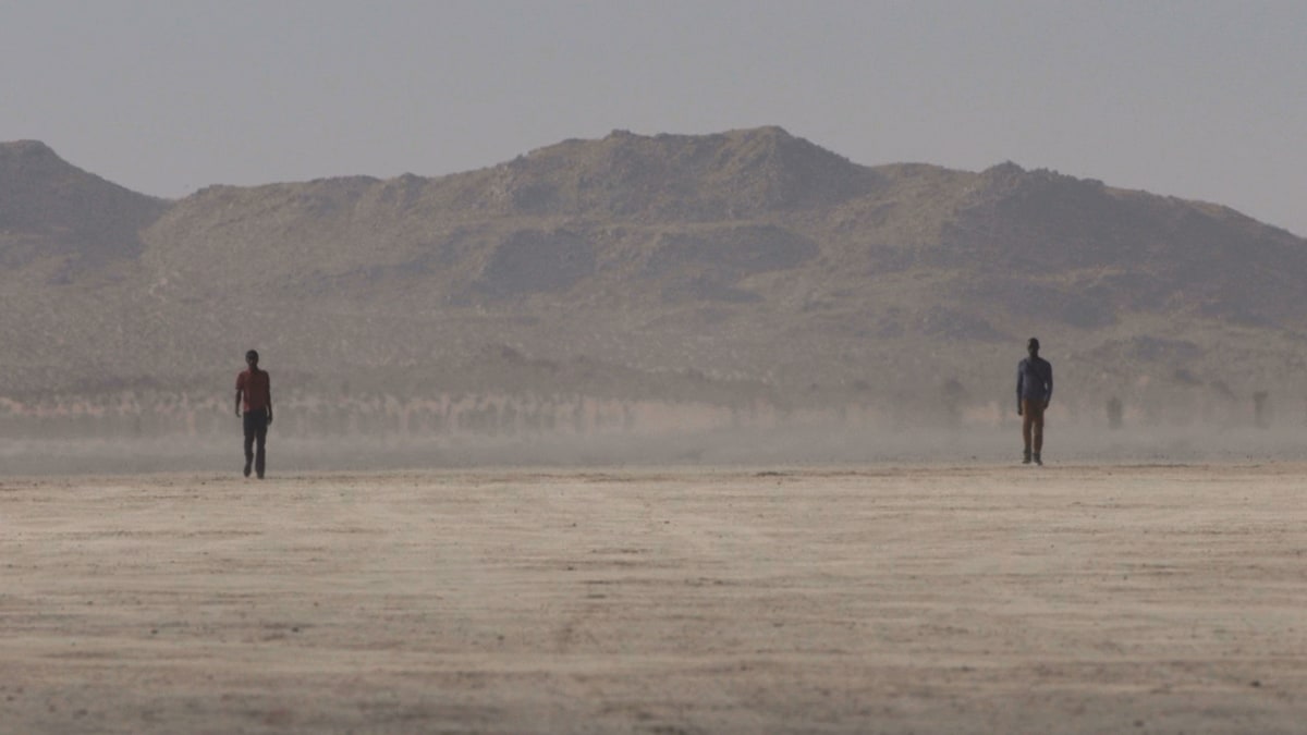 BILL VIOLA Walking on the Edge (I), 2012